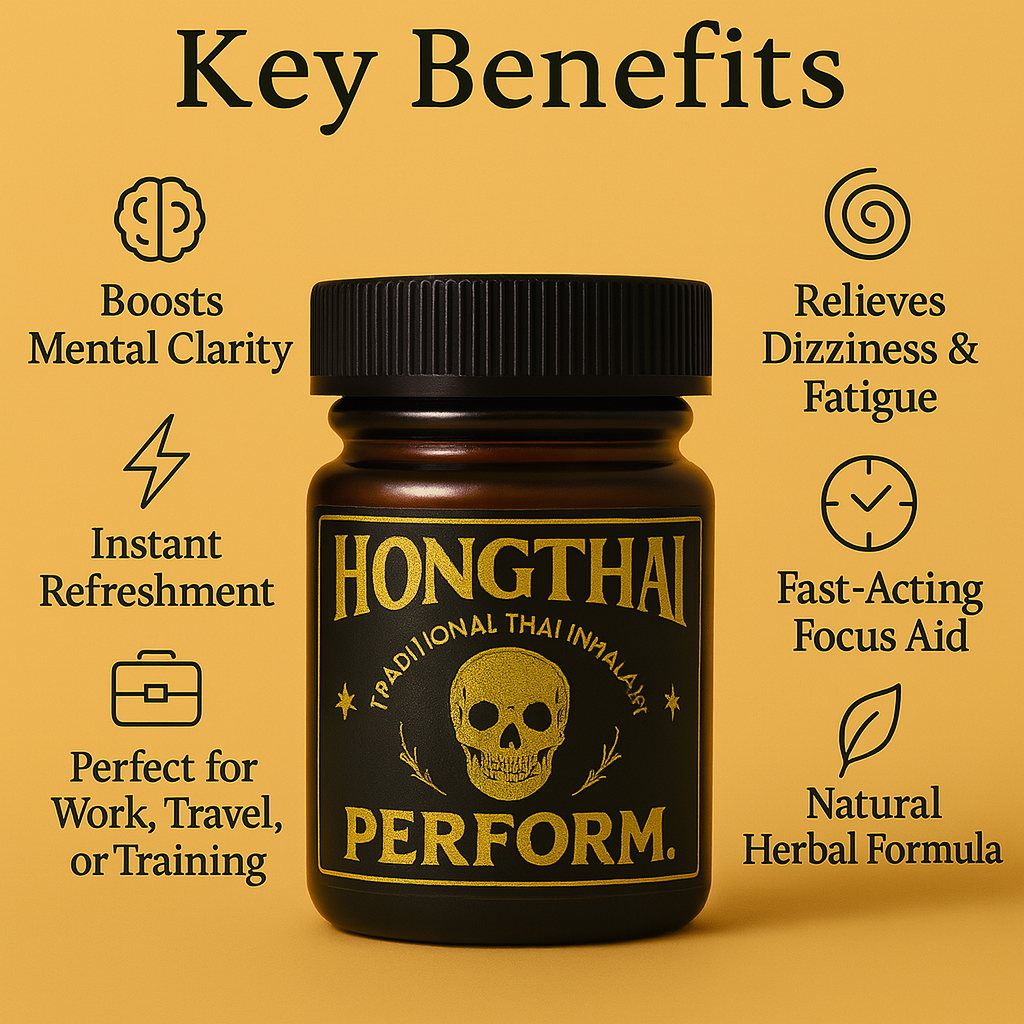 FOR THEM. PERFORM. Herbal Inhaler