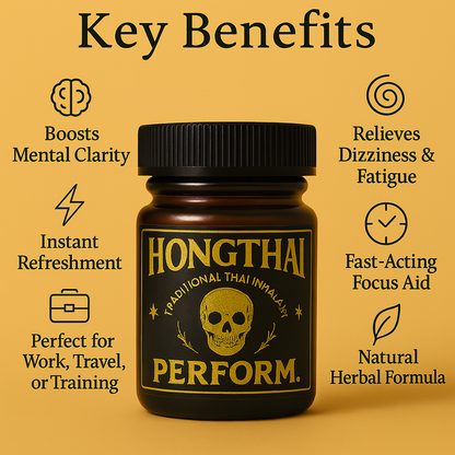 FOR THEM. PERFORM. Herbal Inhaler